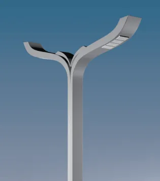 Integreret LED Solar Street Light